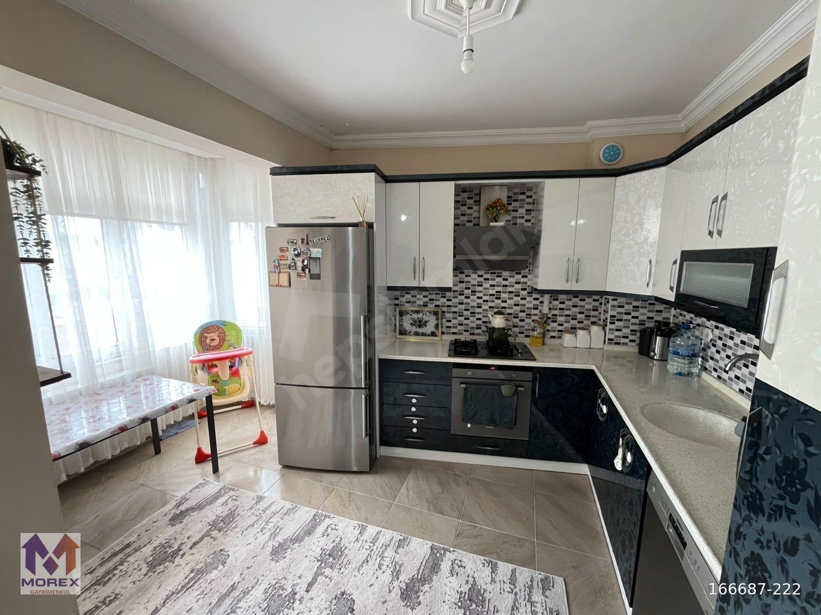 MOREX'TEN ŞEHİR MERKEZİNDE 3+1 SATILIK DAİRE