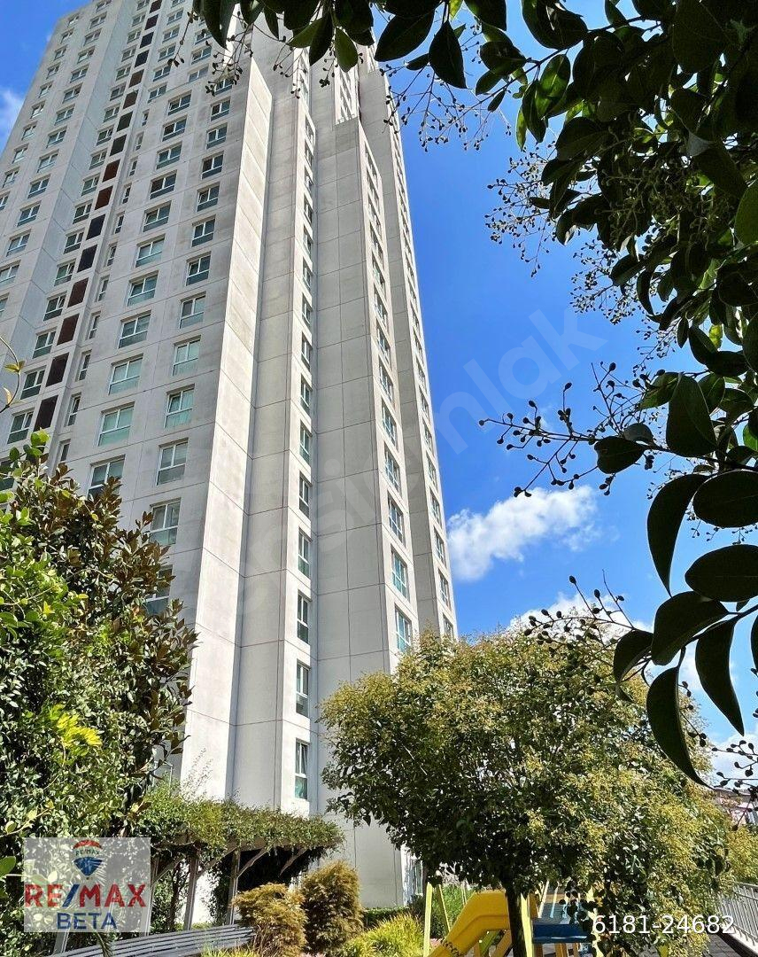ATAŞEHİR AĞAOĞLU SKY TOWERS KİRALIK YÜKSEK KAT ÖNÜ AÇIK 1+1