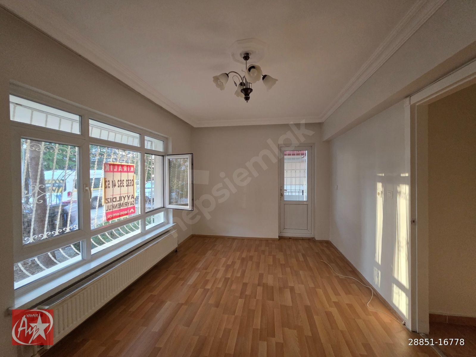 İSTASYON MH.ÖN CEPHE GİRİŞ KAT BOYALI TEMİZ BALKONLU 3+1 KİRALIK DAİRE