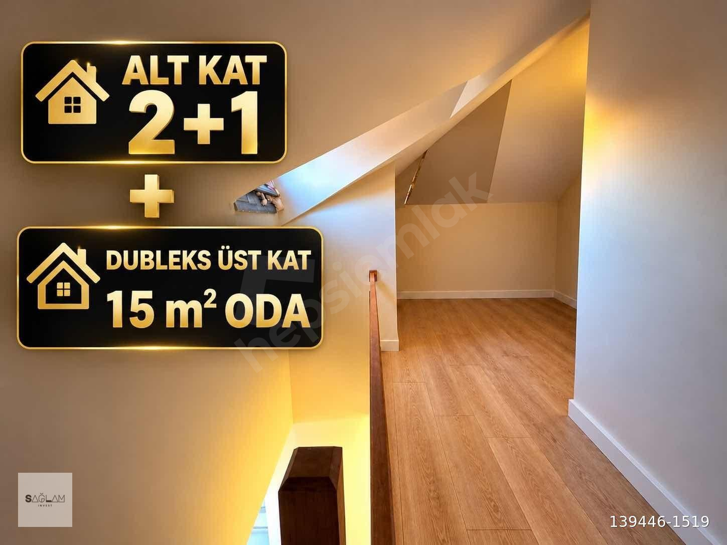 SAĞLAM'DAN MERKEZİ KONUM 2+1 87 M2 NET ALANLI FIRSAT DAİRE!!