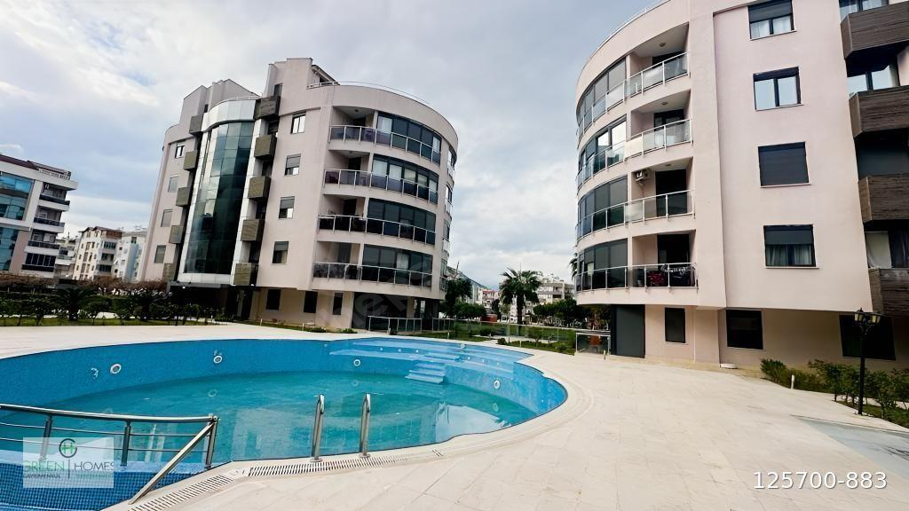 GREEN HOMES'TAN KİRALIK KONYAALTI LİMAN'DA EŞYALI HAVUZLU 1+0