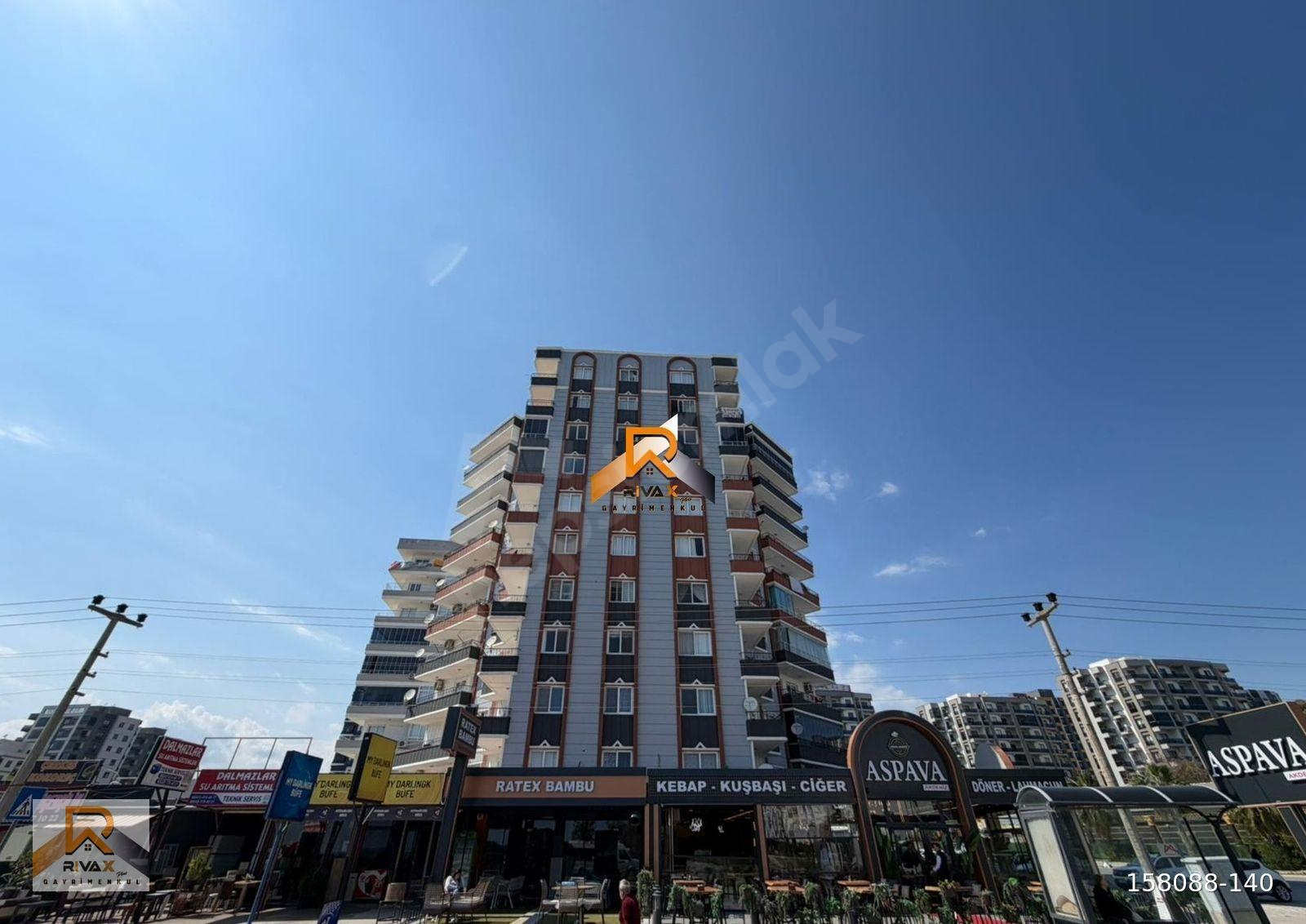 RİVAX'TAN 75.YIL MAHDE SİTE İÇİ DENİZ MANZARALI AÇIK CEPHE 3+1 !
