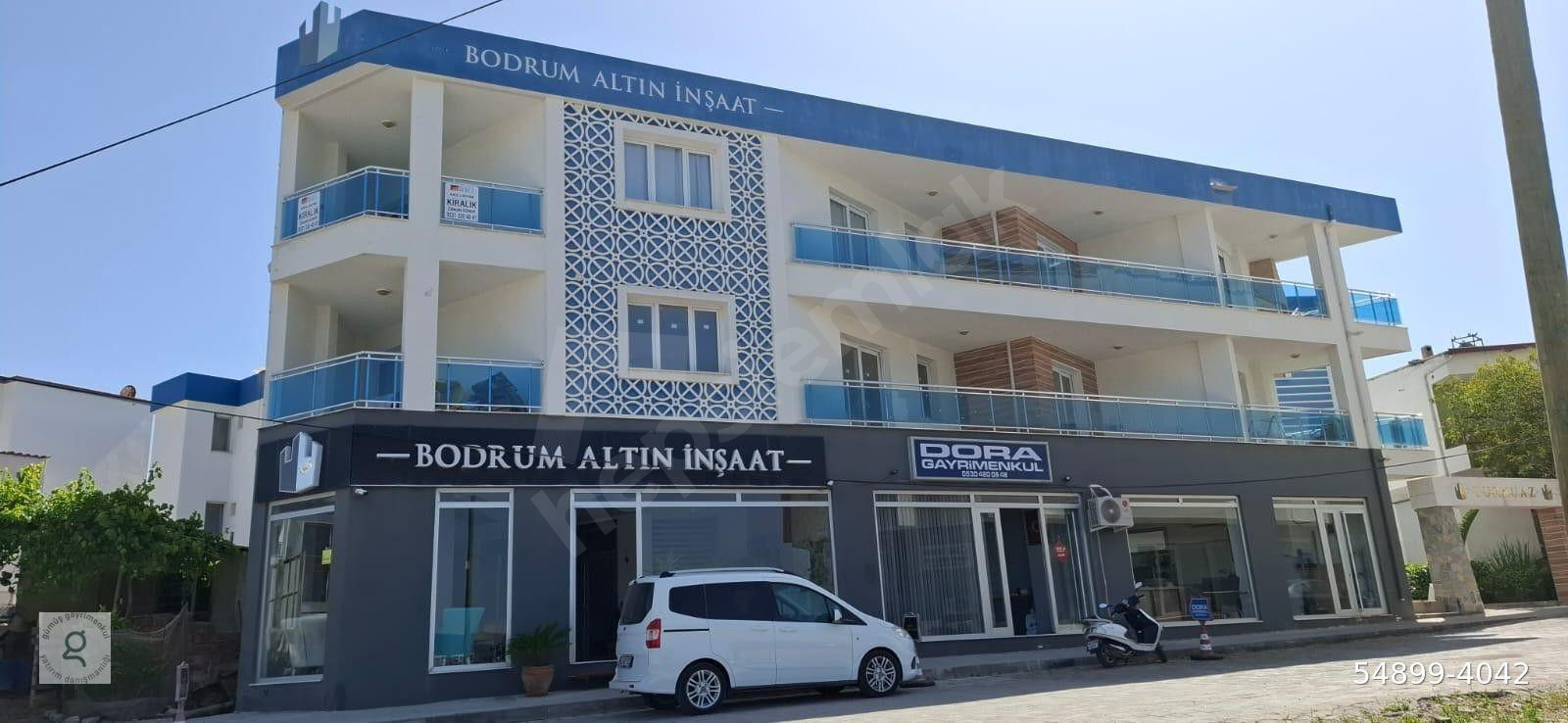 Bodrum Mumcular’da merkezi lokasyonda göl manzaralı daire