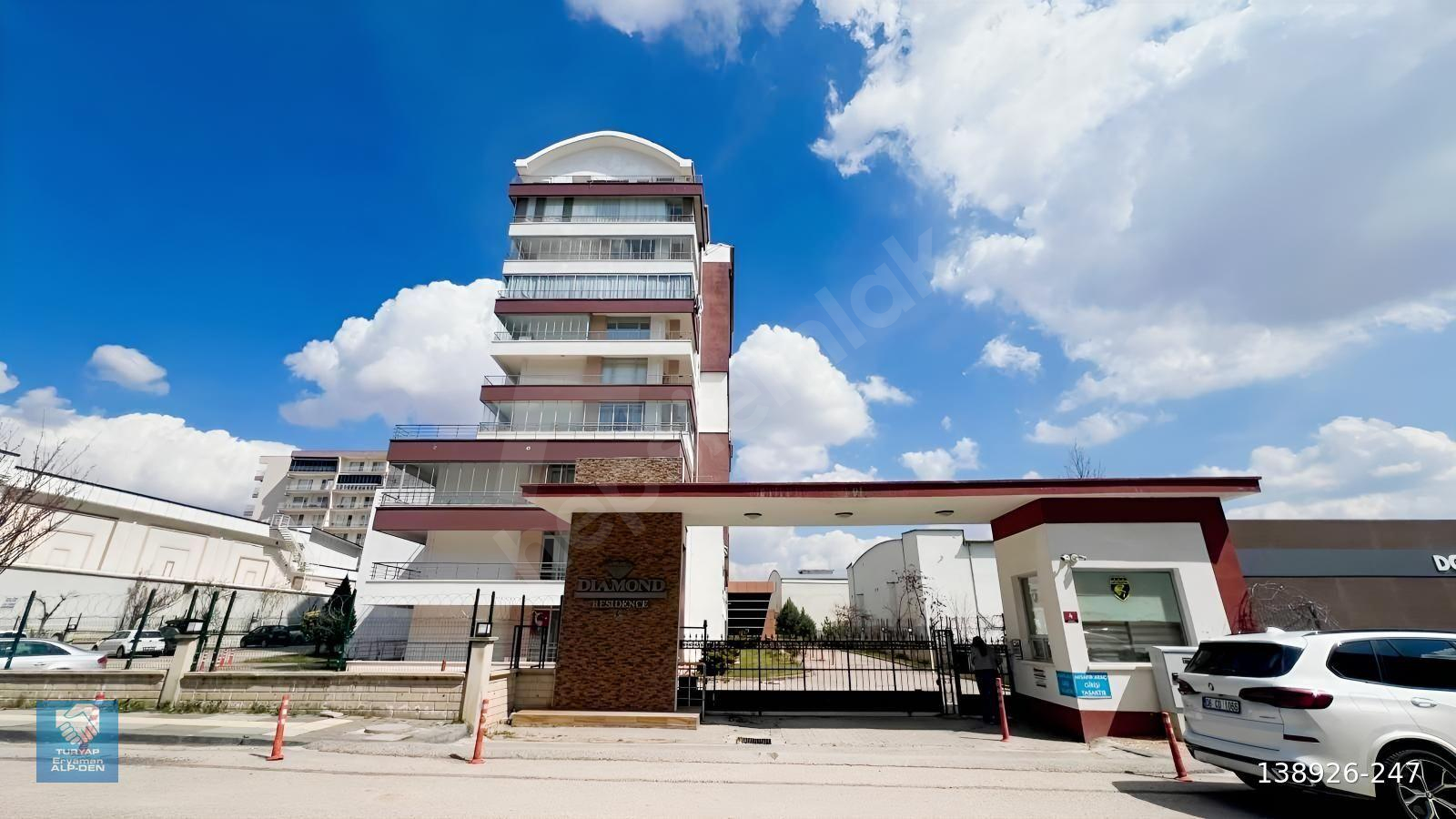 TURYAP'TAN ERYAMAN DİAMOND RESİDANS'DA 2+1 BEYAZ EŞYALI DAİRE