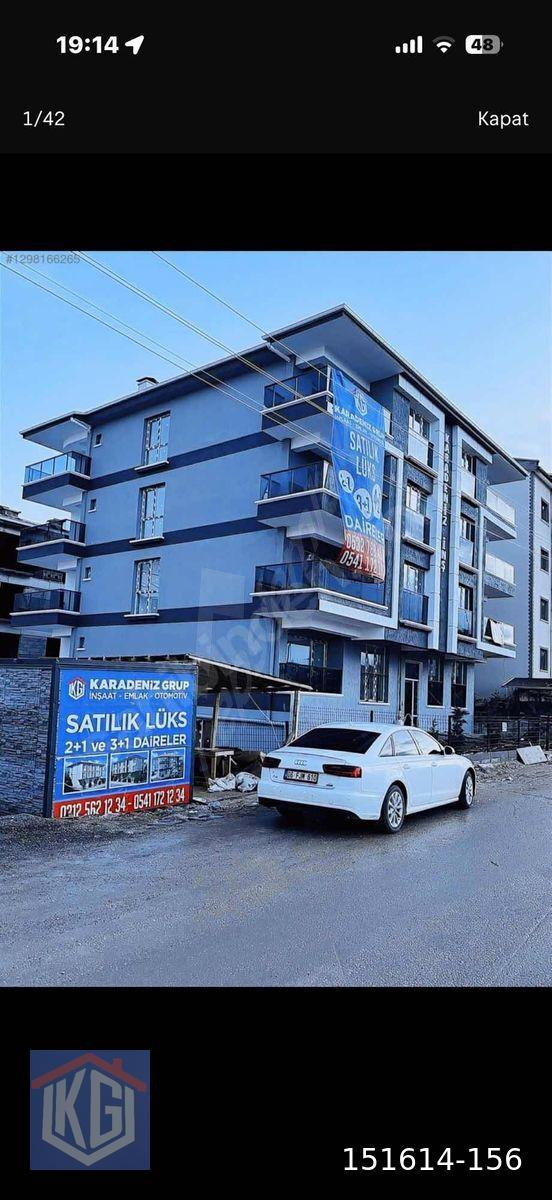 4+1 giriş park cepheli cift balkonlu cift banyolu kacmaz