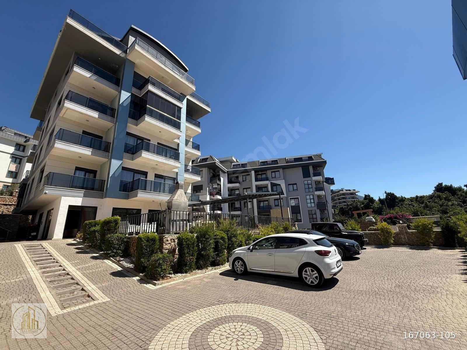 Alanya Obada Modern 1+1 Daire | Havuz, Spor Salonu & Otoparklı
