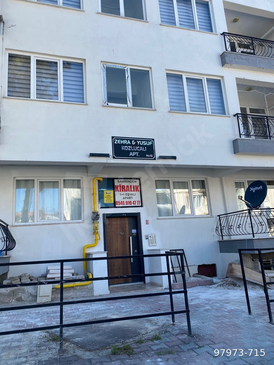BURDUR MERKEZ DE ZAFER MAH 2 AYRI YATAK ODALI EŞYALI KİRALIK APART DAİRE