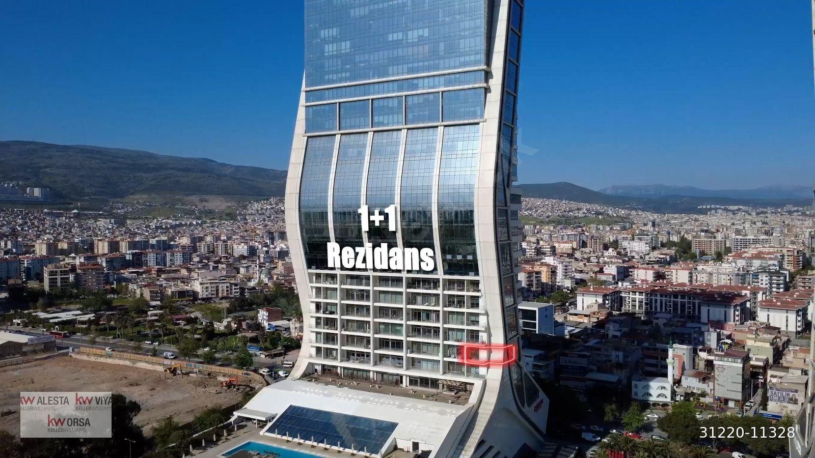 Folkart Towersta Kiralık Deniz Manzaralı,Geniş Tip Lüks 1+1