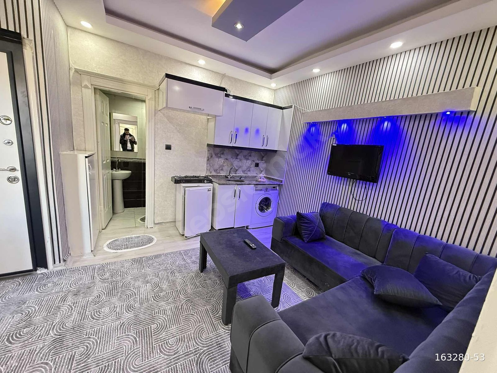 YILMAZ EMLAKTAN 2+1 BALKONLU SIFIR EŞYALI LÜKS DAİRE
