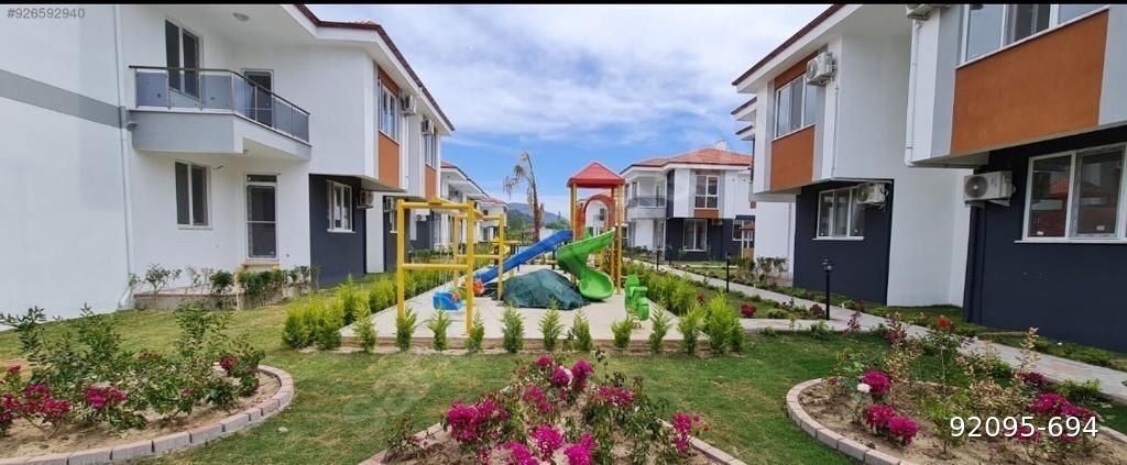 dalamanın en gözde sitesi saklıbahçe de 1+1 havuzlu kiralık