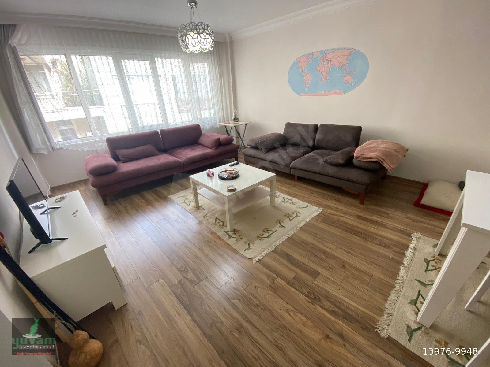 YENİLENMİŞ, BAKIMLI, ÇİFT CEPHE AYDINLIK KİRALIK MOBİLYALI DAİRE