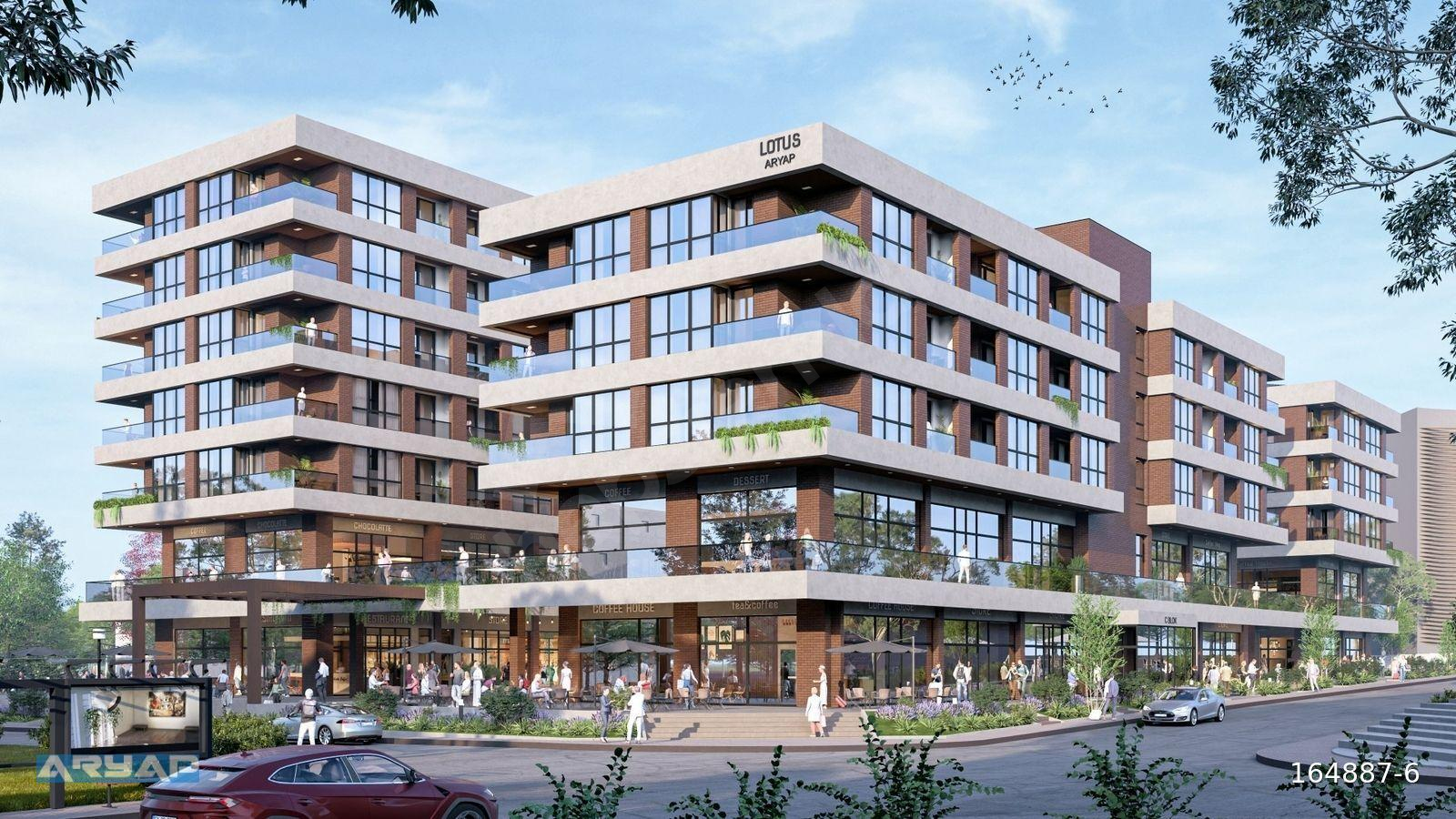 ŞEHİR MERKEZİNDE KARMA KONSEPT: ARYAP LOTUS 2+1 DAİRE/REZİDANS