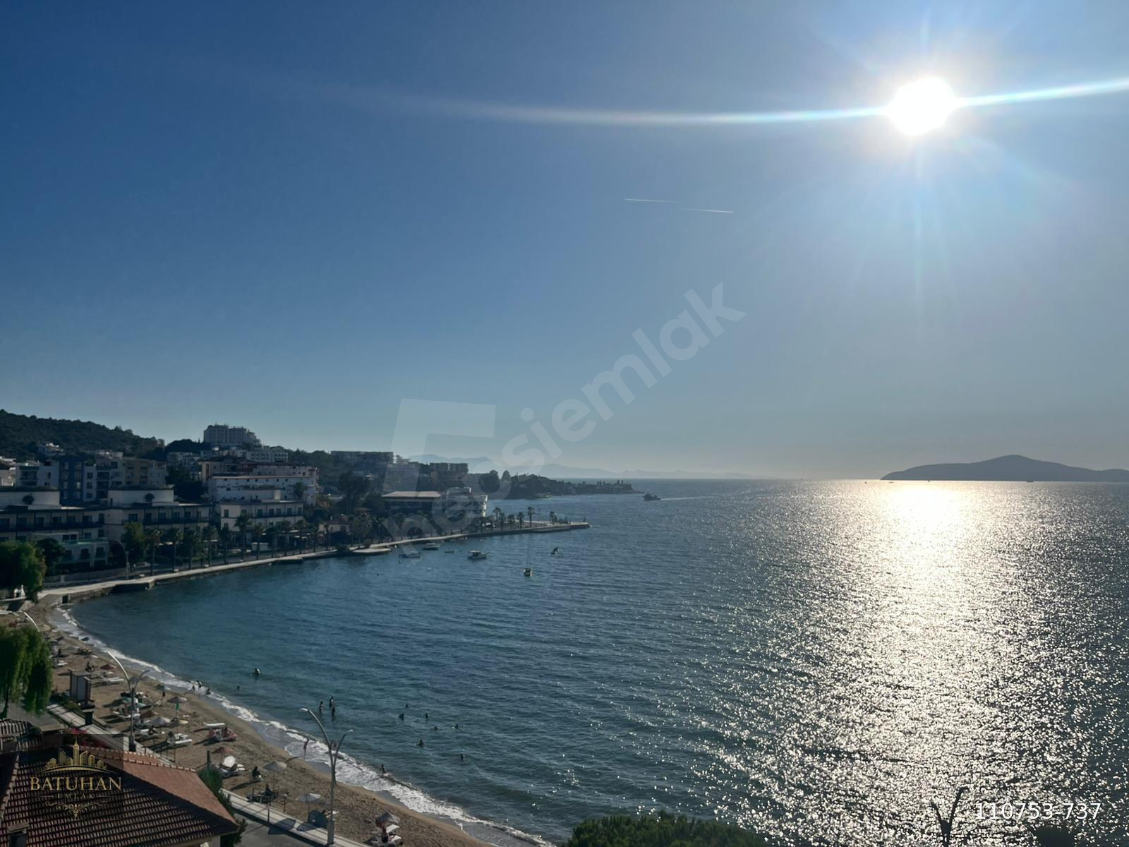 MUĞLA/MİLAS/GÜLLÜK'TE DENİZE SIFIR 3+1 DUBLEX KİRALIK YALI DAİRESİ !