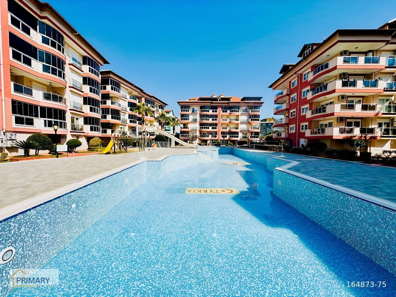 ALANYA OBA SITEDE ESYALI SATILIK ARA KAT 2+1 DAIRE