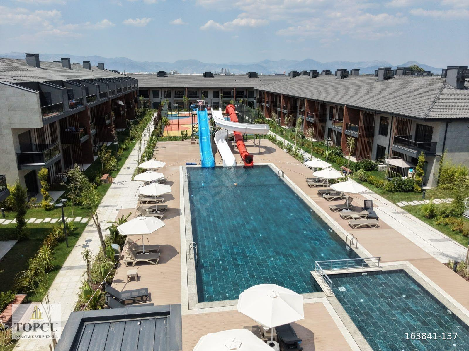 TOPCU'DAN_SUN CiTY 1'DE VİLLA KONSEPTİNDE LÜKS 1+1 KİRALIK DAİRE