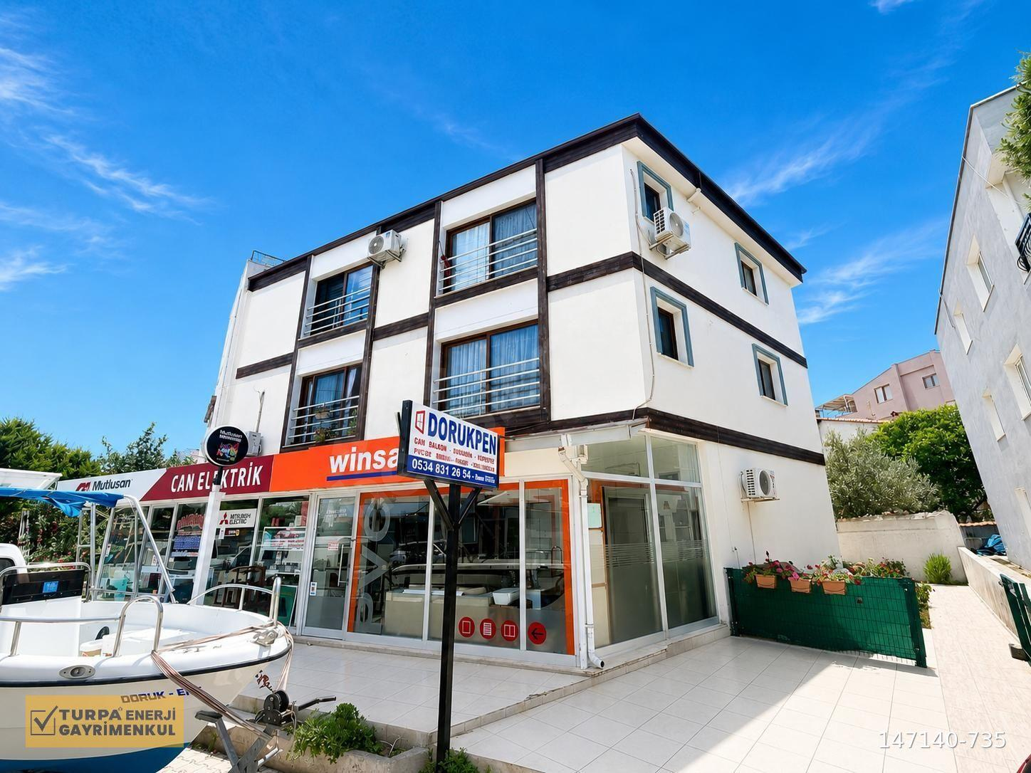 ÇANDARLI'DA KİRALIK 1+1 EŞYALI DAİRE