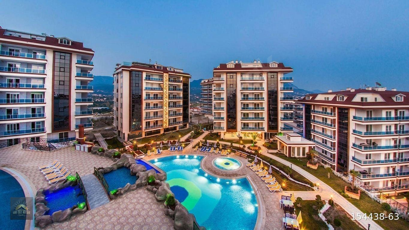 Alanya Another World Sitesi'nde Satılık 1+1 Daire 80M²