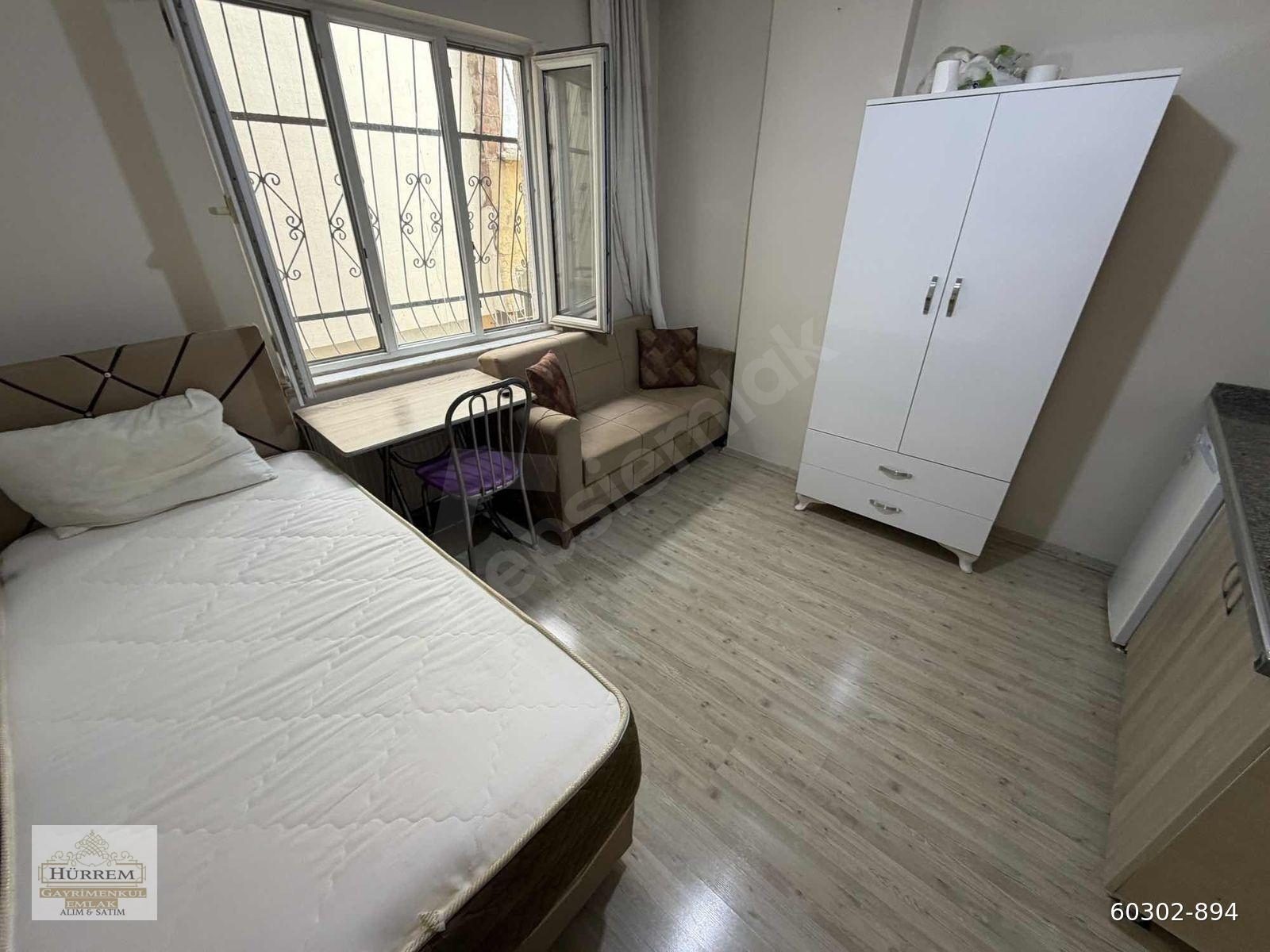 HÜRREM EMLAK ÜNİVERSİTE HASTANESİ KARŞISI KİRALI 1+0EŞYALI DAİRE