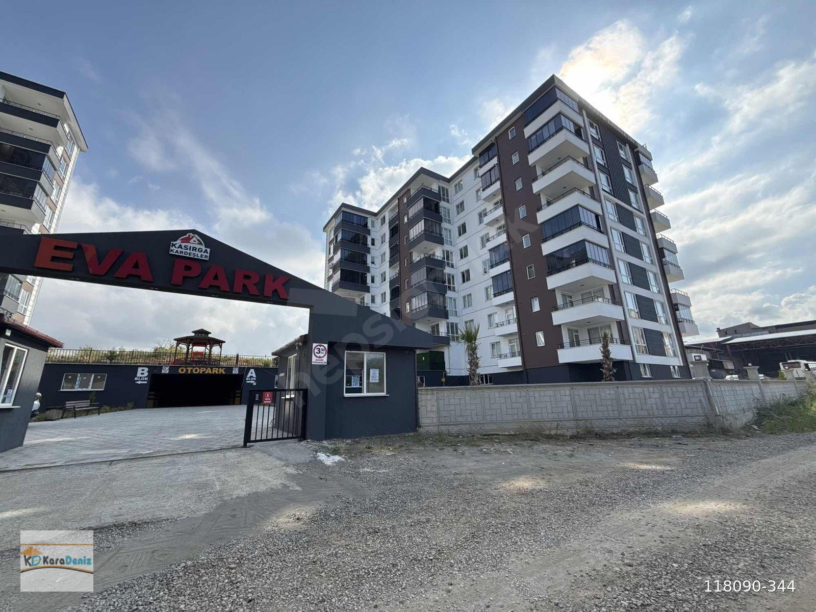 KARADENİZ EMLAKTAN EVA PARKTA 2+1 KİRALIK DAİRE