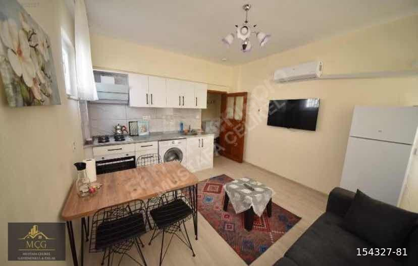 **MÇG**GAYRİMENKULDEN EŞYALI KİRALIK 1+1 DAİRE