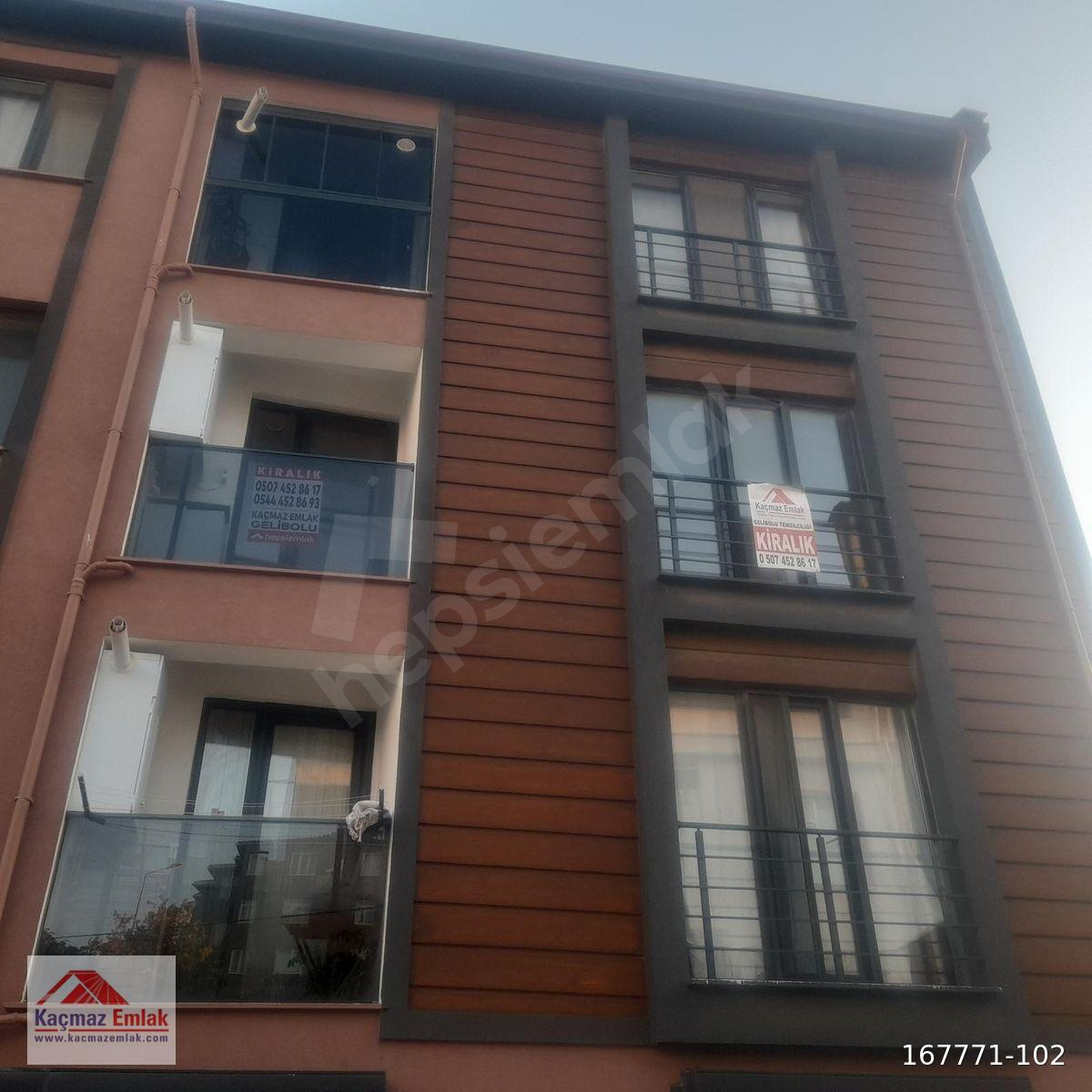 GELİBOLU CAMİKEBİRDE KORDONA YAKIN KİRALIK 2+1 SIFIR DAİRE