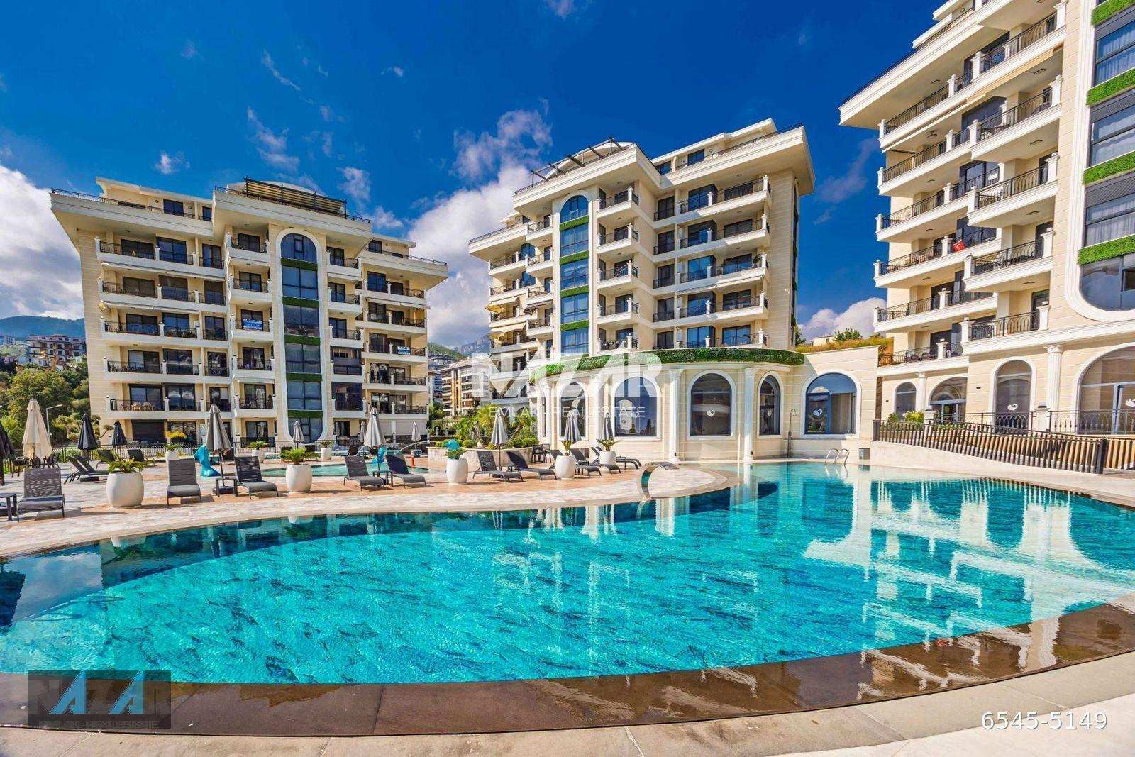 Alanya Çıplaklı'da Satılık 4+1 Geniş Daire - Boutique Vadi