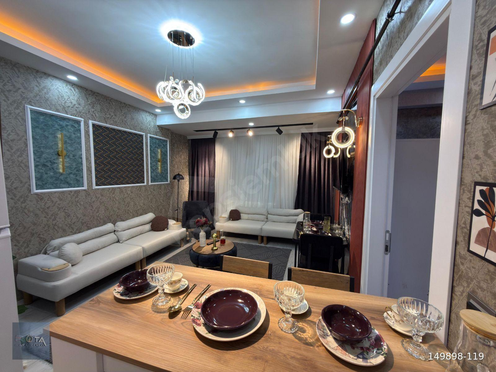 YÜKSEK KİRA GETİRİLİ EŞYALI SATILIK 1+1 DAİRE