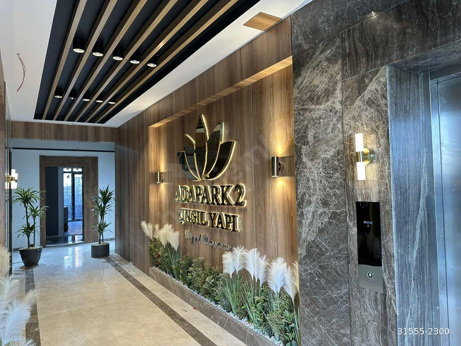 HATİP MAH. ADAPARK KONAKLARI 3+1 120m2 ARA KAT SATILIK DAİRE