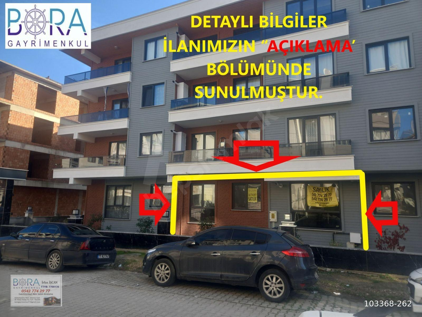 BORA'dan, Yalova, Merkez, GOP Mah.de İskanlı, Yeni Binada 2+1 DAİRE