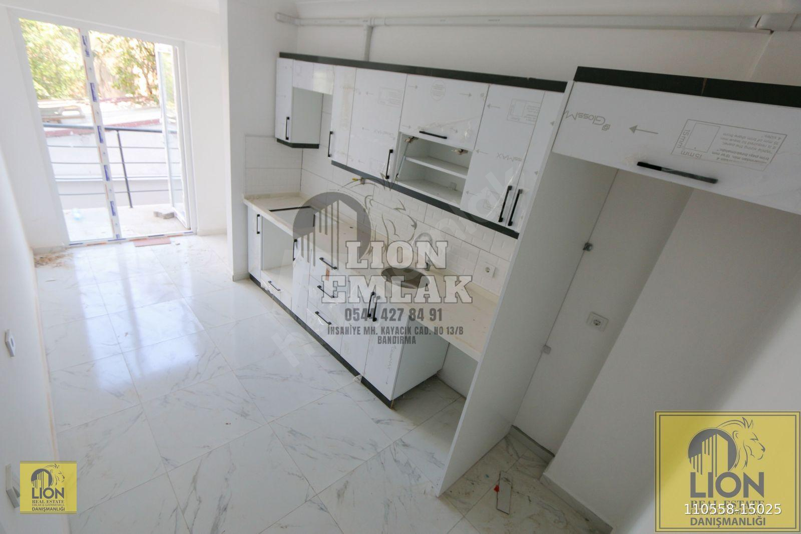 LION EMLAK'TAN 600 EVLER'DE SIFIR,BAHÇELİ SATILIK 2+1 DAİRE