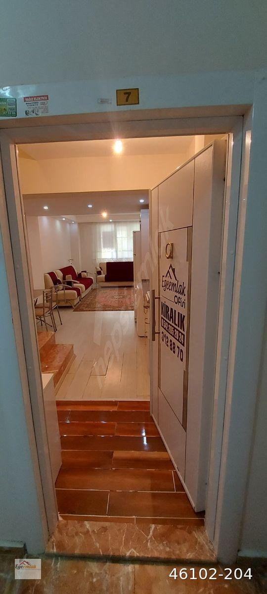 Nazilli Ege Emlak Ofisinden İsabeyli' de Kiralık Eşyalı Dubleks 1+1 Daire
