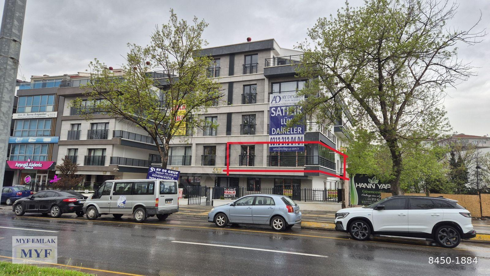BEŞEVLERDE YENİ LÜKS BİNADA 2+1 ÖN ARA KAT - GÜNEY BATI CEPHELİ-