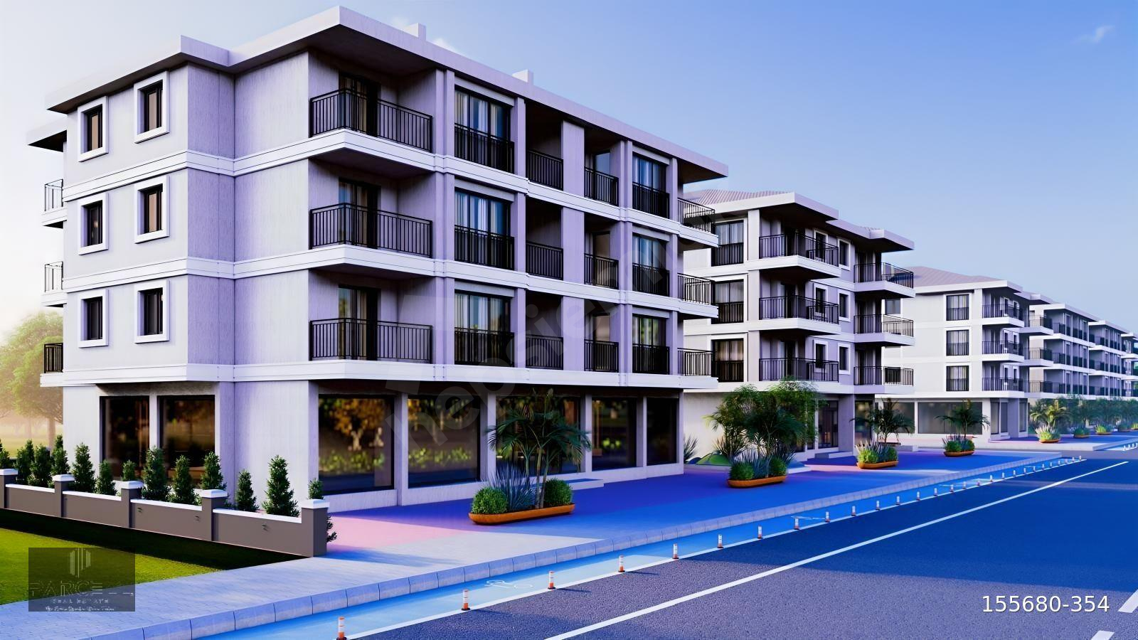 PAŞALANI MAHALLESİ ANA CADDE ÜZERİNDE SATILIK LÜKS 1+1 DAİRE