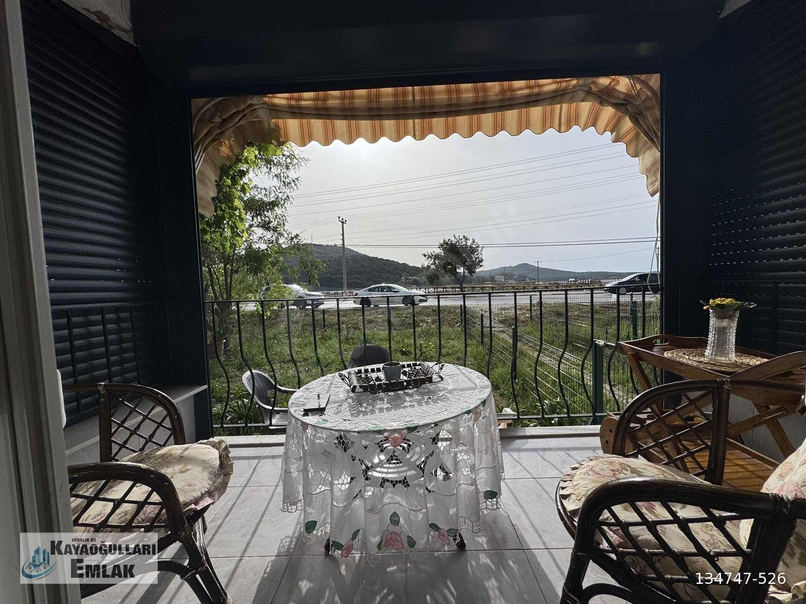 Ayvalık Özkayaoğulları Emlak tan küçükköy eşyalı kiralık daire