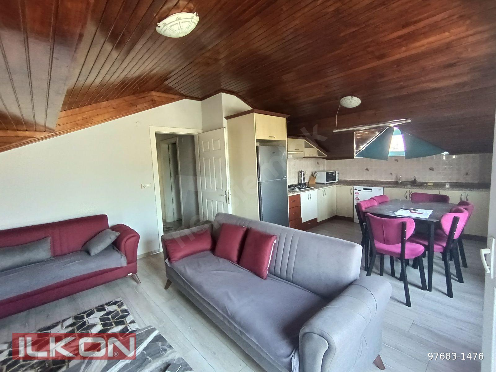 İLKON'DAN AKARCA MAH. 3+1 EŞYALI KİRALIK SAHİLE YAKIN DAİRE