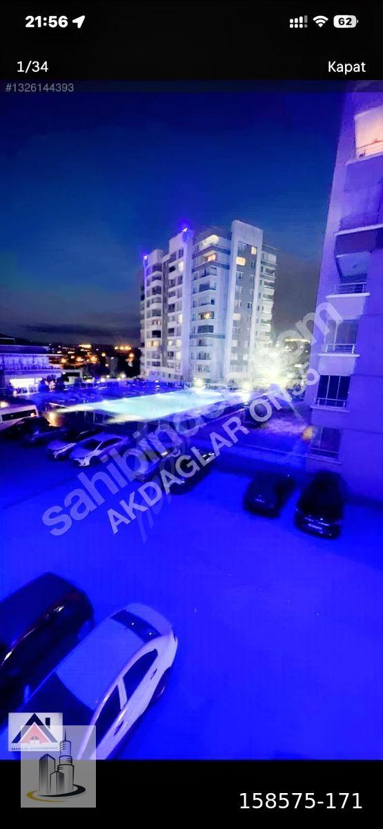 Atakum Panorama'da Eşyalı, Havuz Manzaralı 1+1 Kiralık Daire