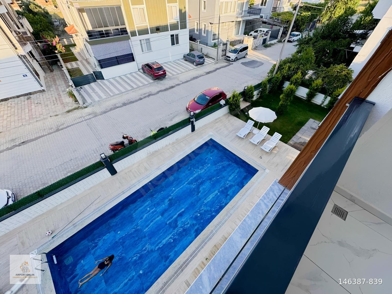AİRPORT EMLAK'TAN DALAMAN SÖĞÜTLÜYURT 1+1 EŞYALI HAVUZLU KİRALIK