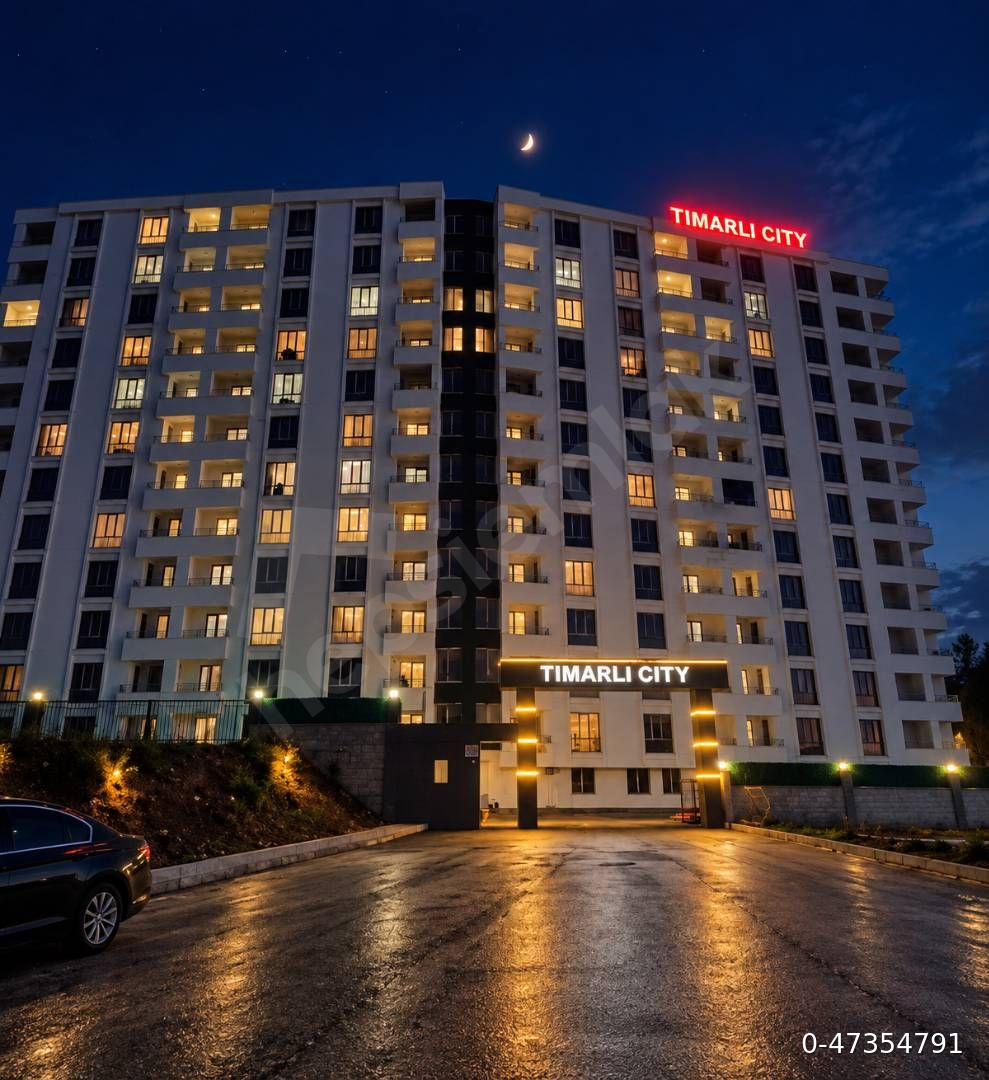 TIMARLI CİTY PRESTİJLİ 1+1 HAVUZLU VE GÜVENLİKLİ DAİRE SATIŞTA