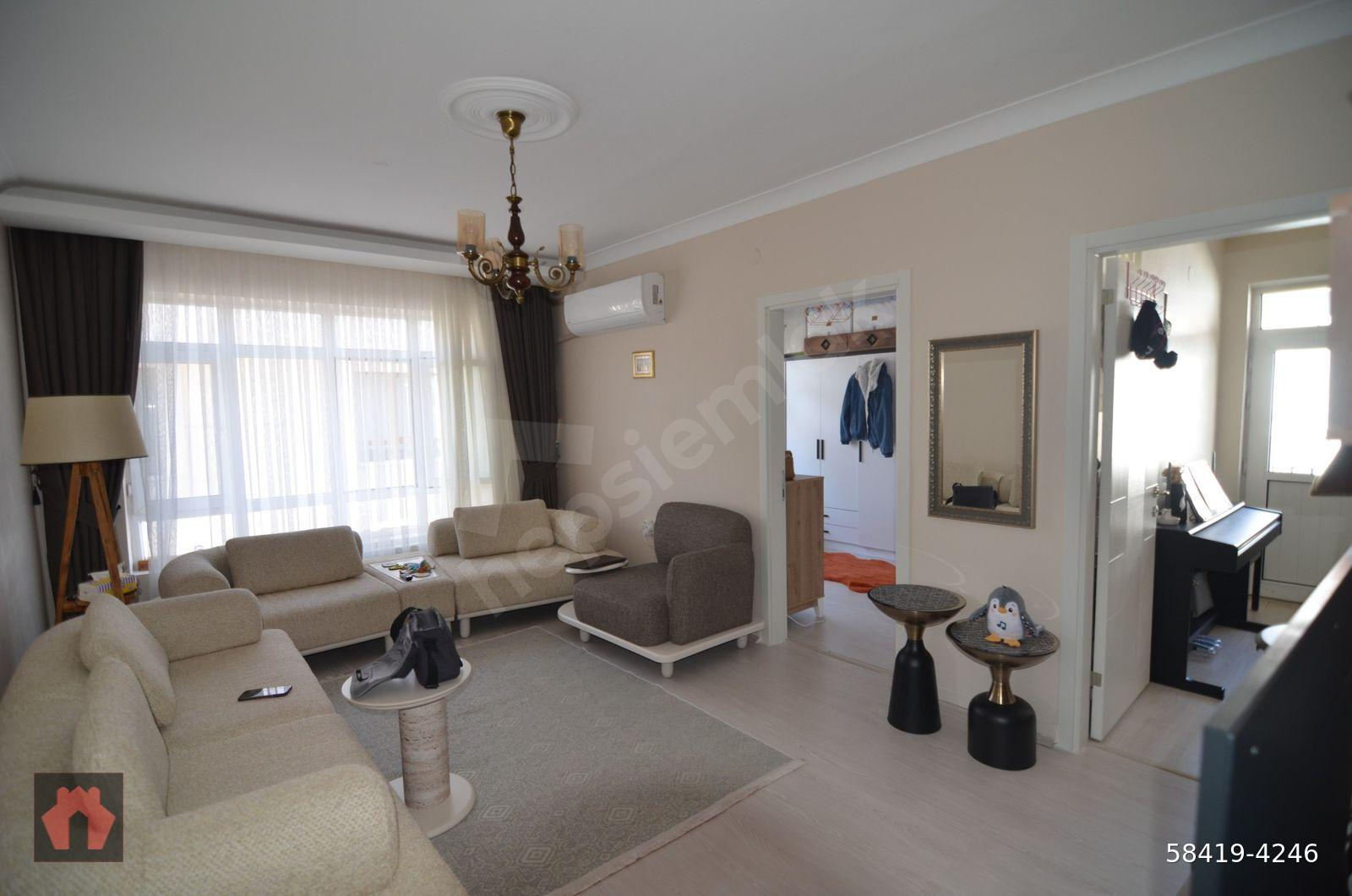 GAZİ MAH. CADDE ÜZERİ 2.KAT YAPILI 3+1 SATILIK DAİRE.