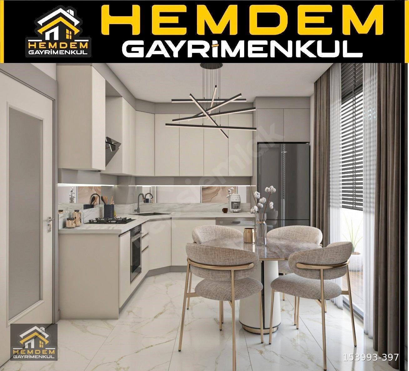 HEMDEM GAYRİMENKUL'DEN YUKARIYURTÇU'DA MODERN MİMARİ İLE YAPILMIŞ FULL+FULL 2+1 SATILIK DAİRE
