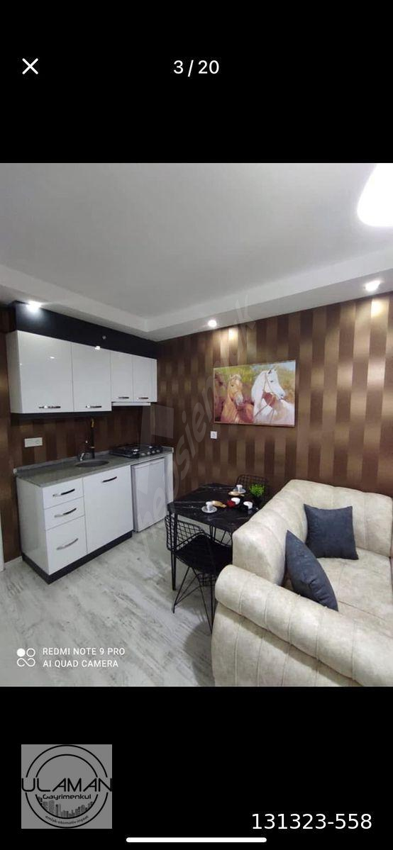 Kiralık 1+1 balkonlu klimalı apart