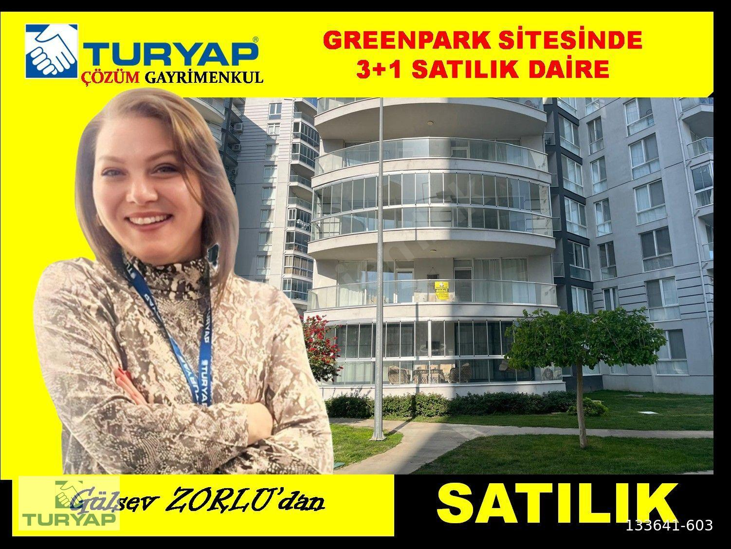 KARAAĞAÇ GREEN PARK SİTESİ 3+1 SATILIK DAİRE