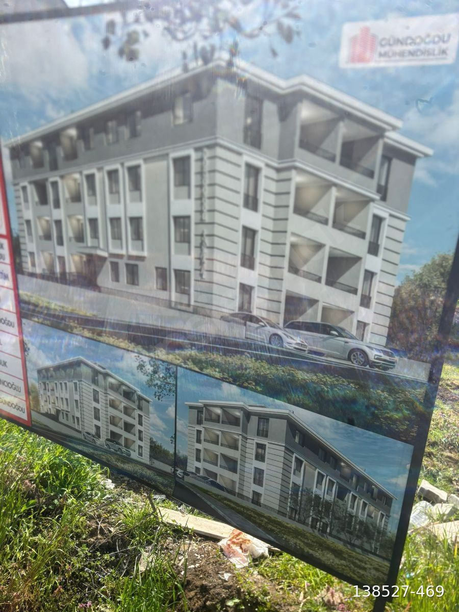 Gümüşova Yeni mahalle merkezi konumda ferah 1+1 daire