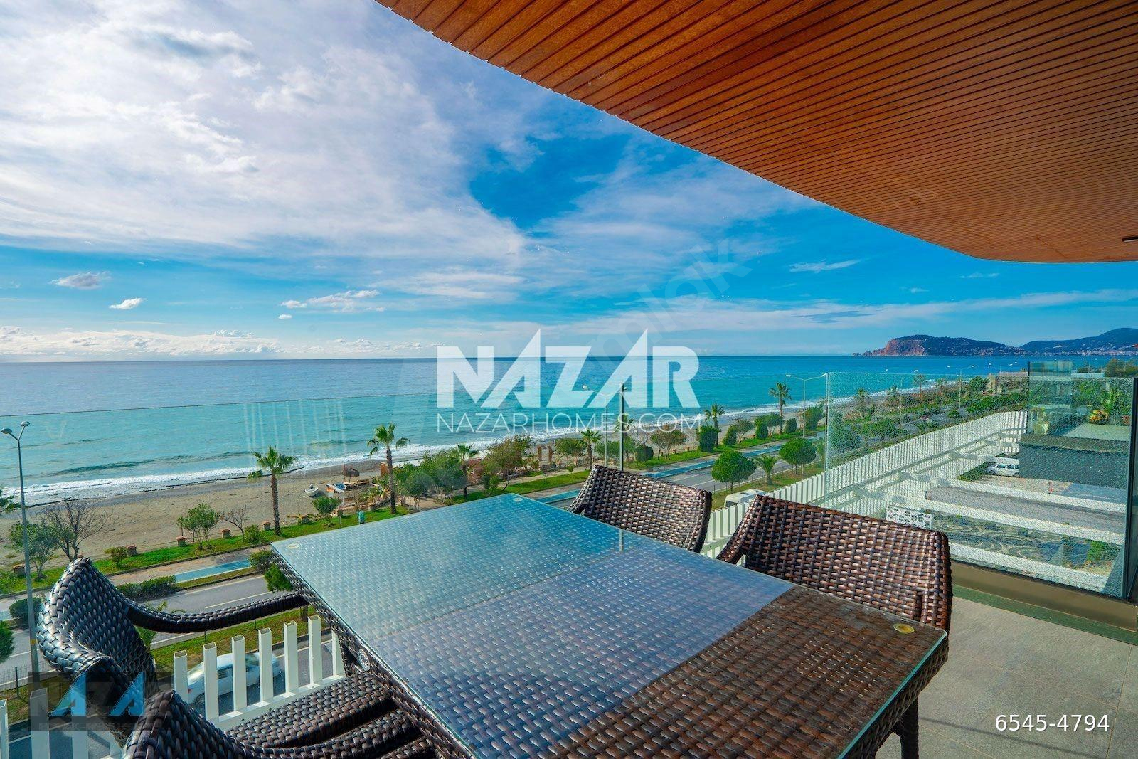 Alanya Kestel’de Denize Sıfır Satılık 2+1 Eşyalı Daire