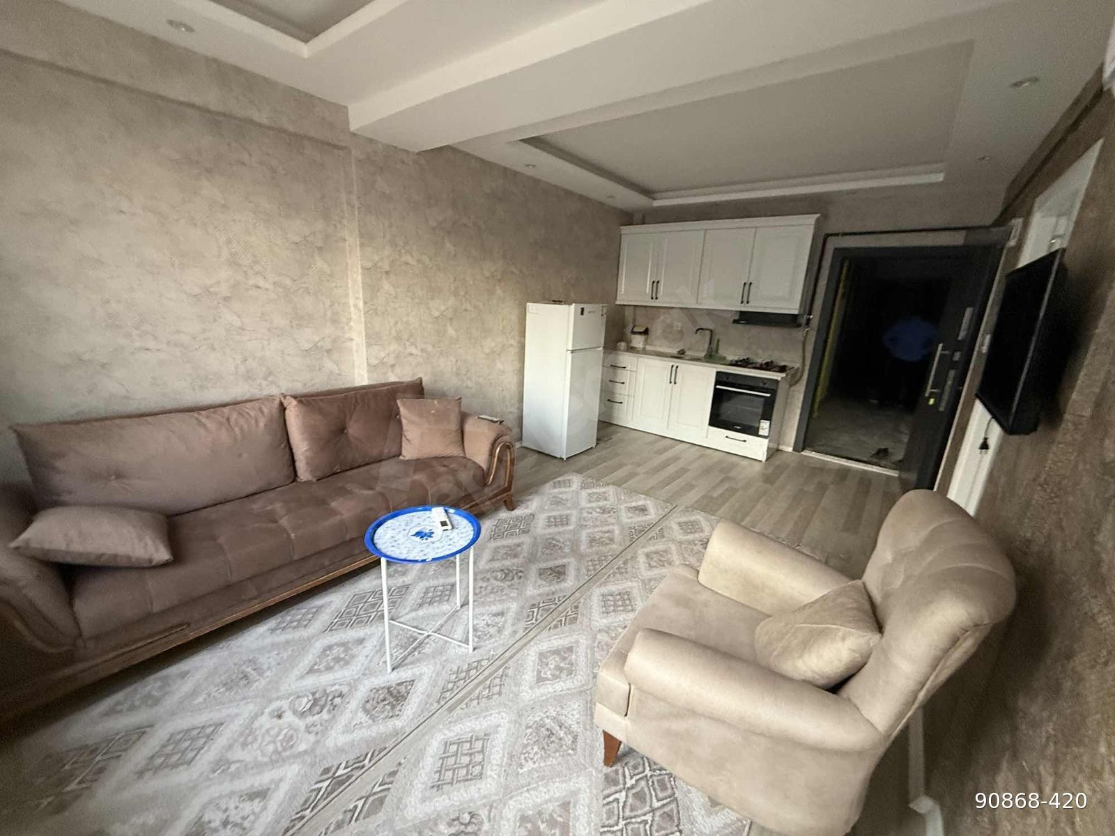 HALİL BAKIŞTAN SEYRANTEPEDE KİRALIK FULL EŞYALI 1+1