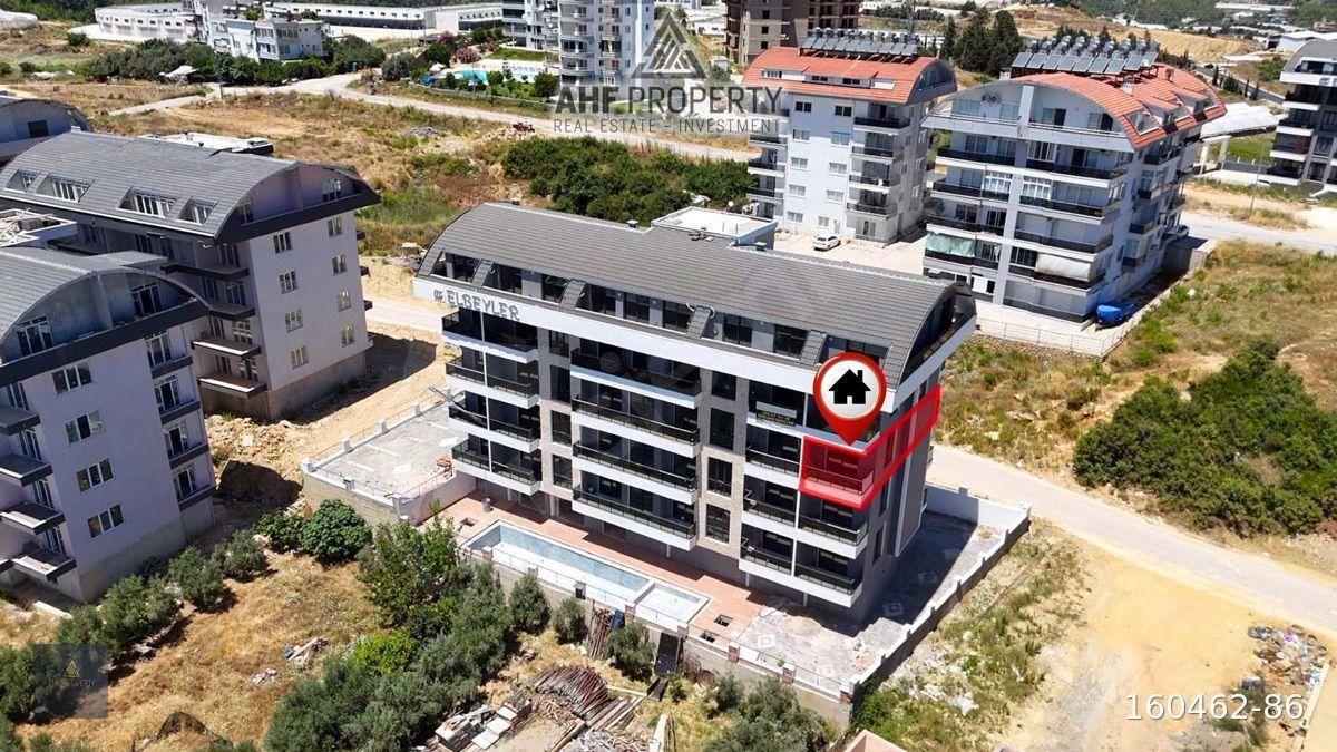 ALANYA PAYALLARDA SATILIK 1+1 LÜKS DAİRE