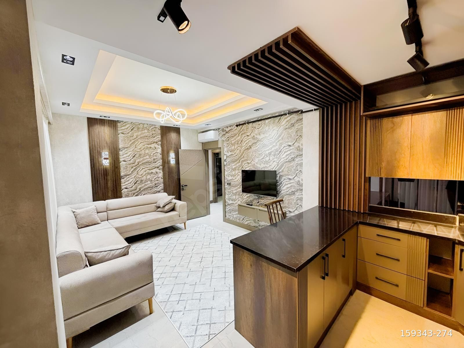 ACİL EMLAK'TAN LÜKS EŞYALI 2+1 SİTE İÇİ DAİRE ATAKENT