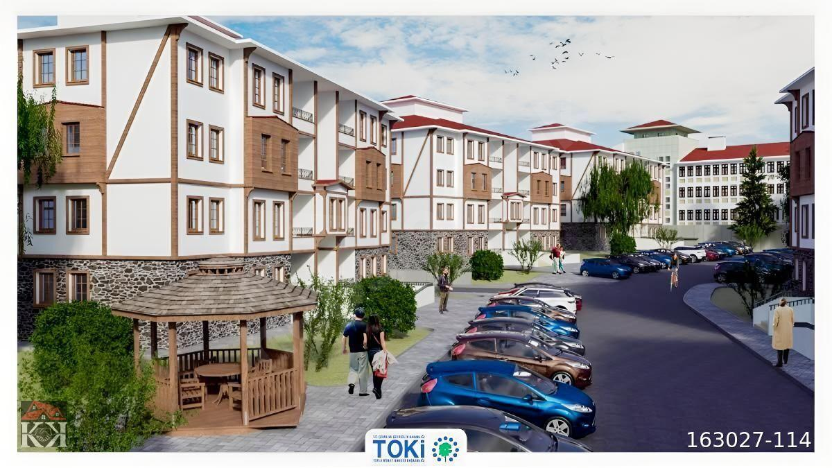 MUDURNU 4.ETAP TOKİ SATILIK 2+1 ARA KAT DAİRE