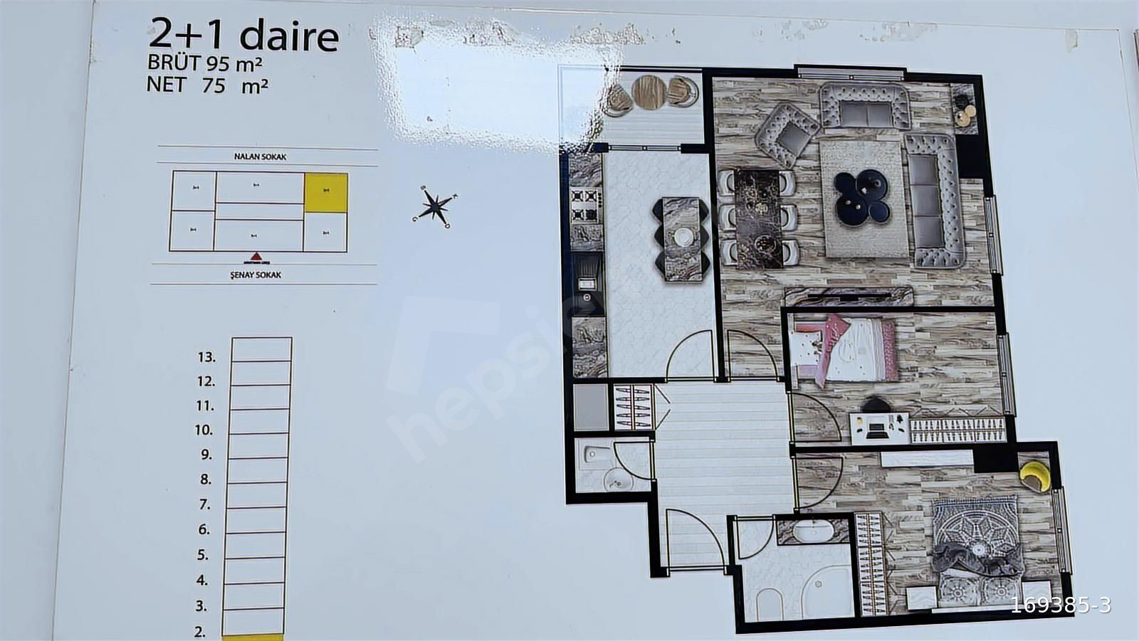 YENİ MESKENDEN NEW LİFE SATILIK 2+1 DAİRE