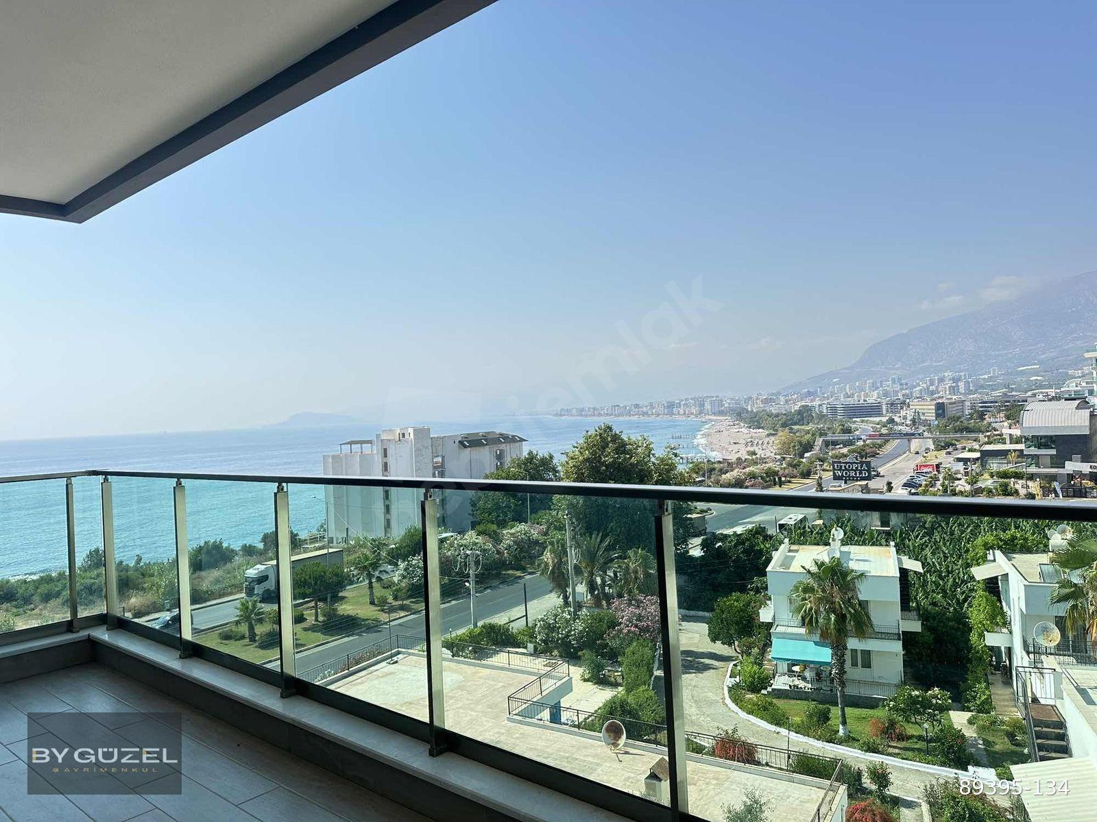 Denize sıfır full manzaralı 3 + 1 kiralık daire